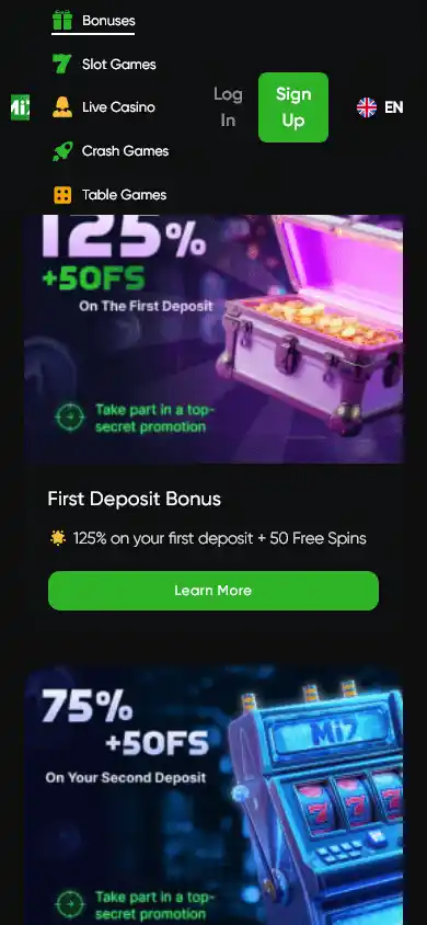 Mi7 Casino screenshot 5