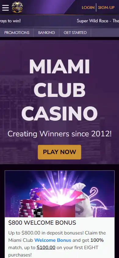 Miami Club Casino screenshot 4