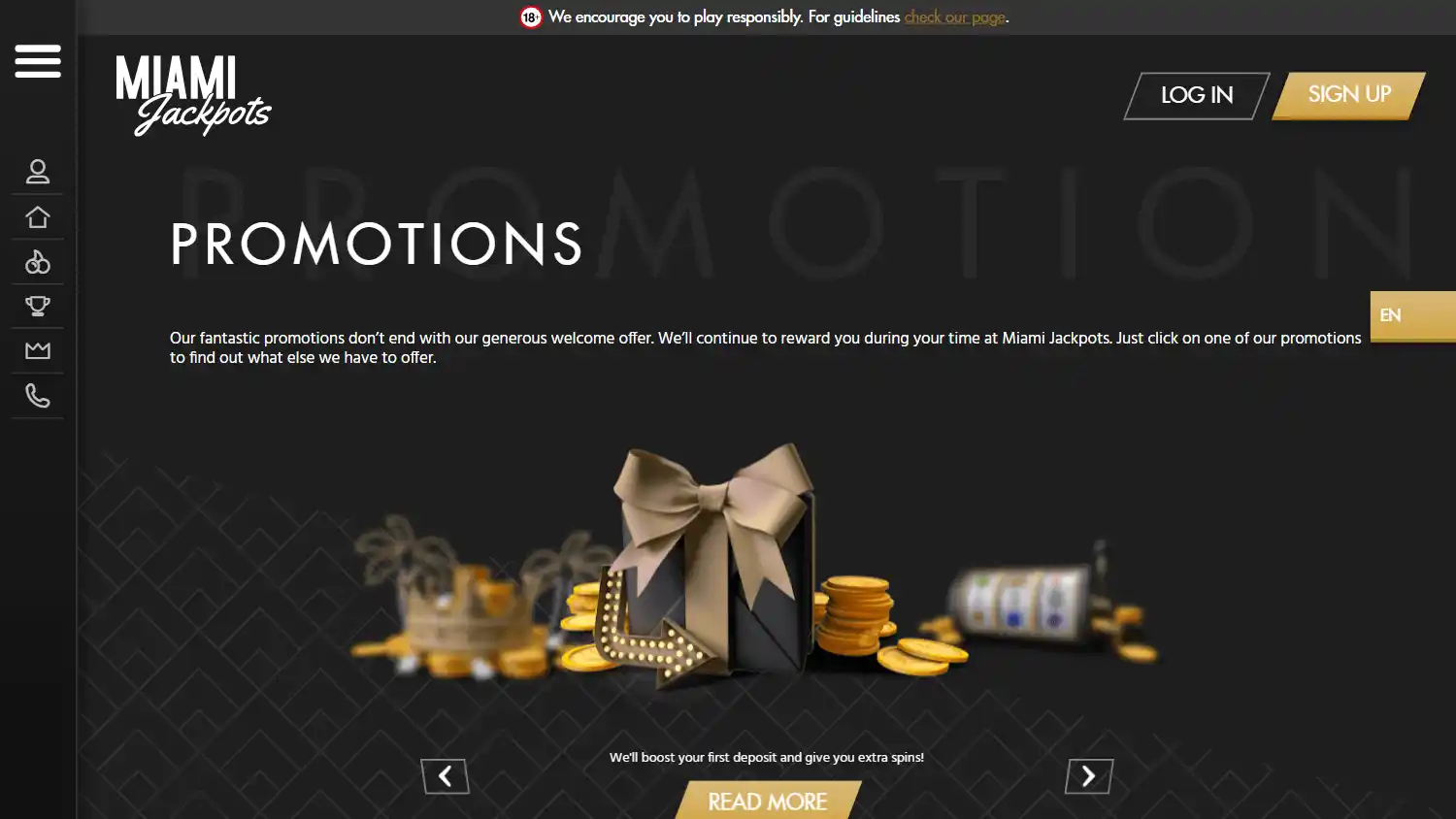 Miami Jackpots Casino screenshot 4