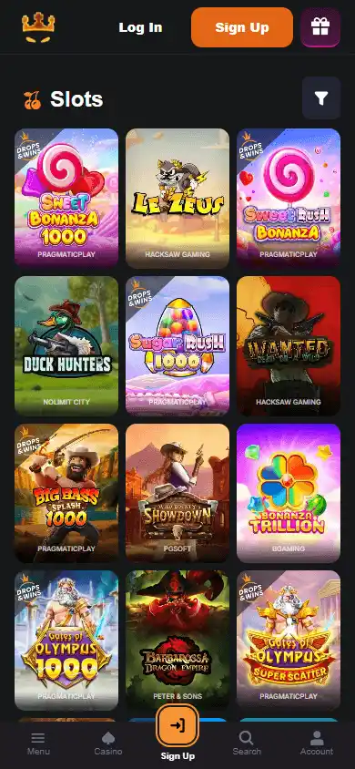 MineBit Casino screenshot 5
