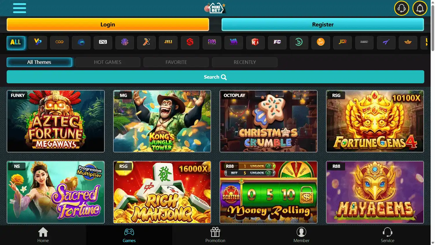 MINIBET Casino screenshot 2