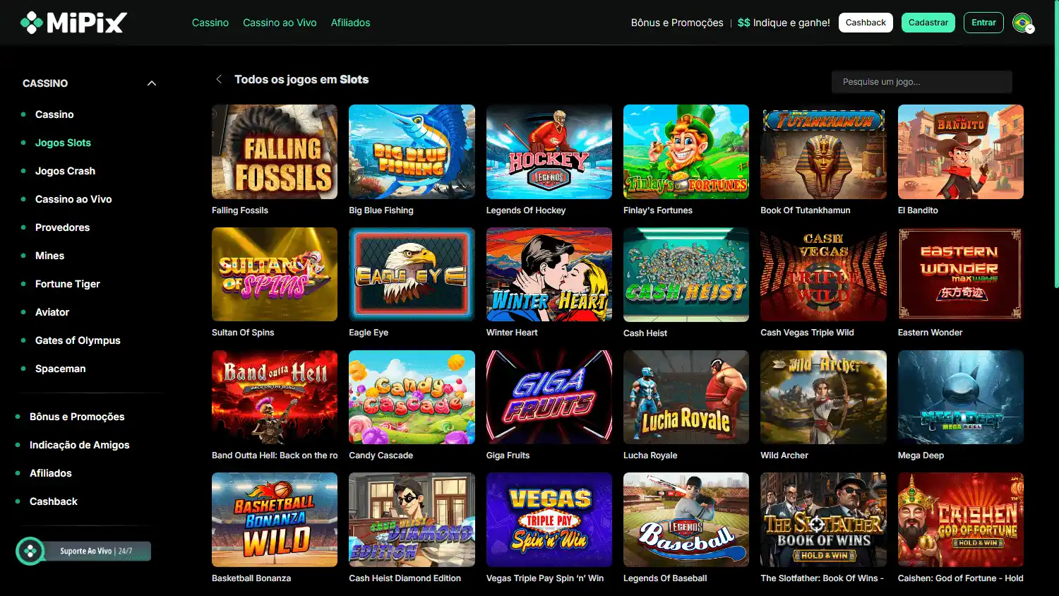 MiPix Casino screenshot 2