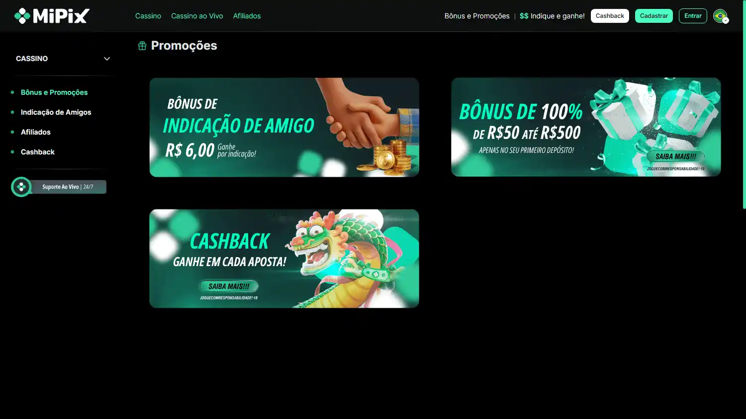 MiPix Casino screenshot 3