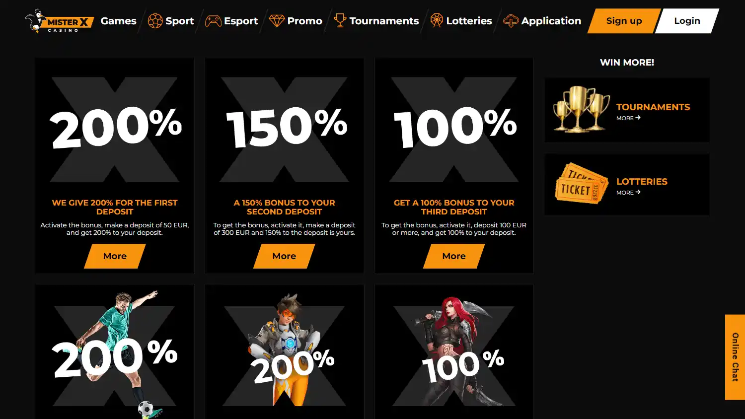 Mister X Casino screenshot 3