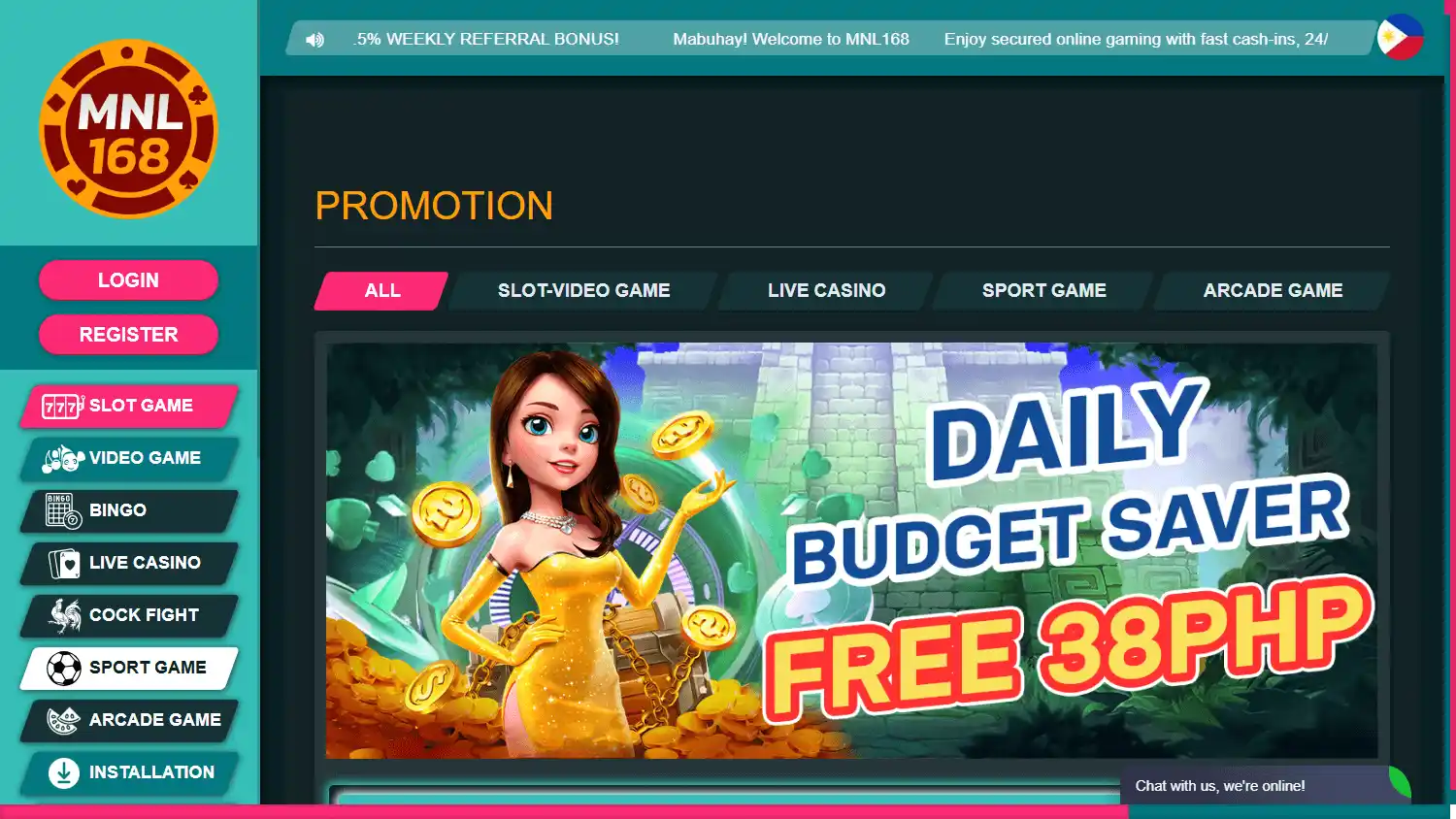 MNL 168 Casino screenshot 2