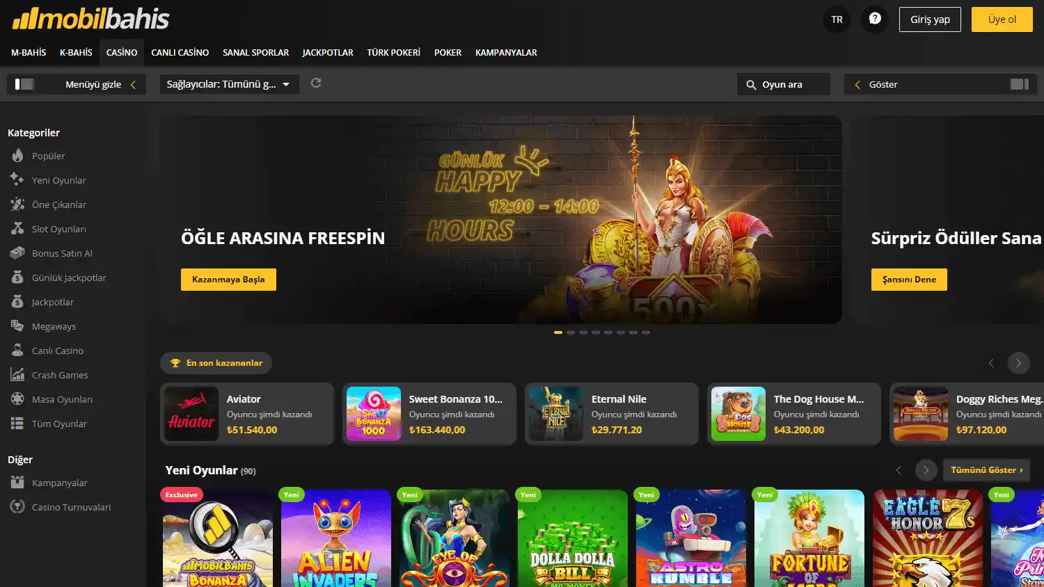 Mobil Bahis Casino screenshot 2