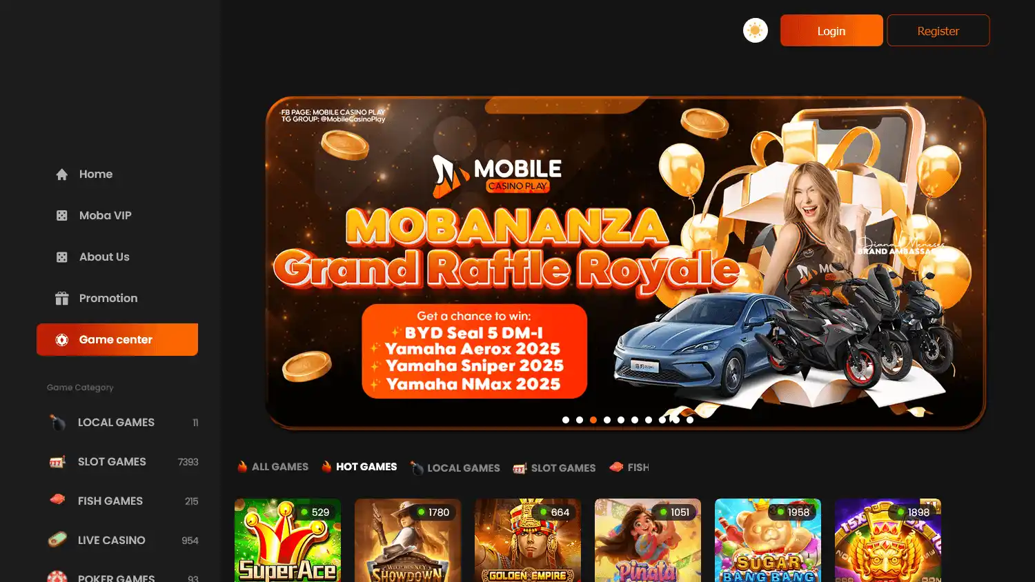 Mobile Play Casino screenshot 2