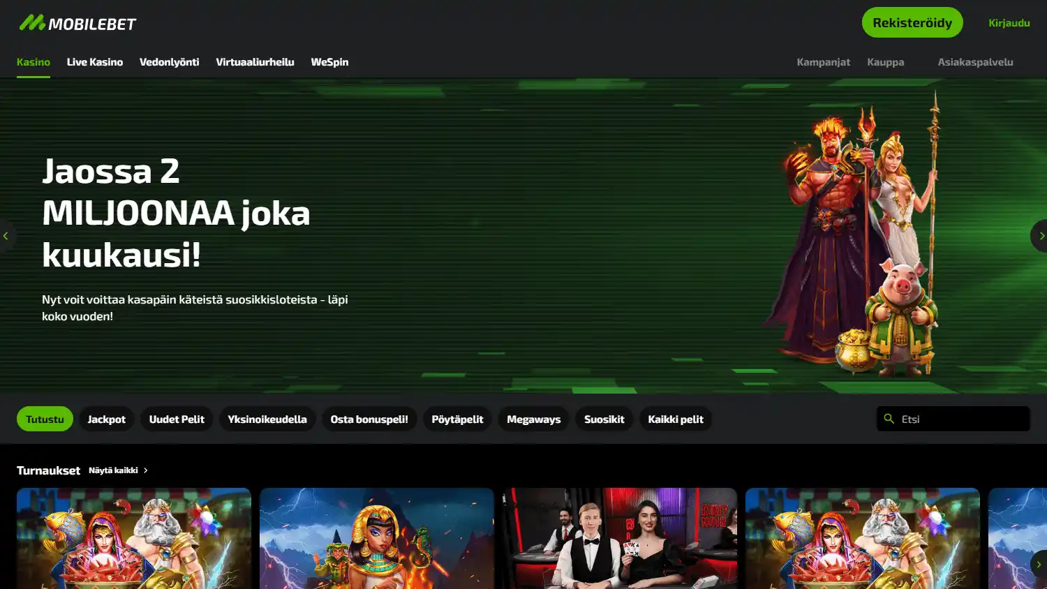 Mobilebet Casino screenshot 1
