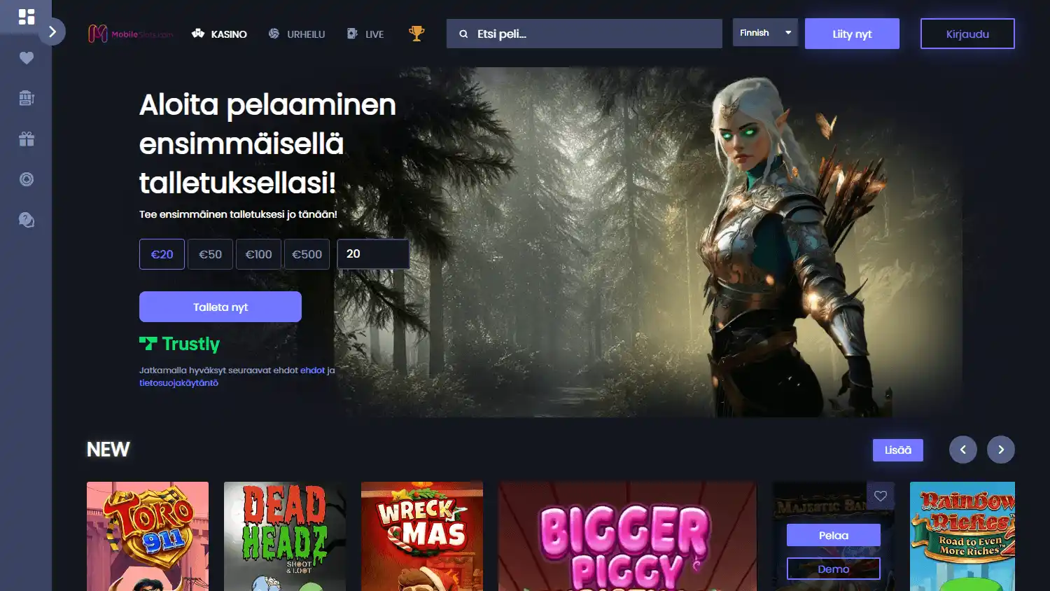 MobileSlots.com Casino screenshot 1