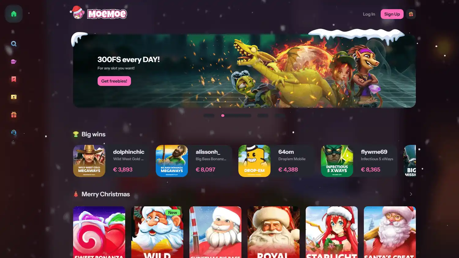 MoeMoe Casino screenshot 1