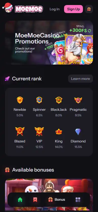 MoeMoe Casino screenshot 6