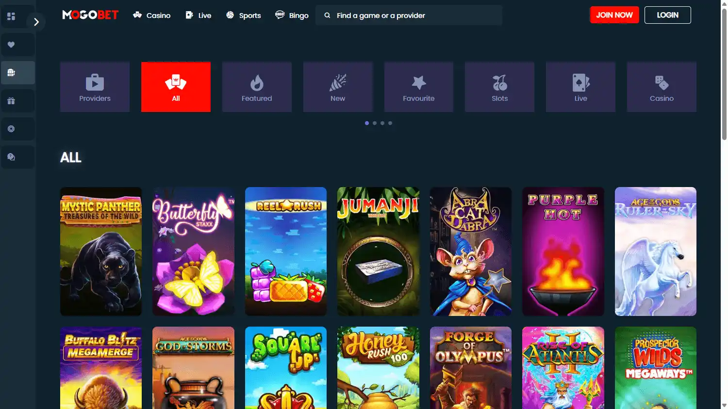 Mogobet Casino screenshot 2