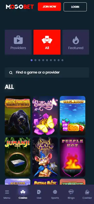 Mogobet Casino screenshot 5