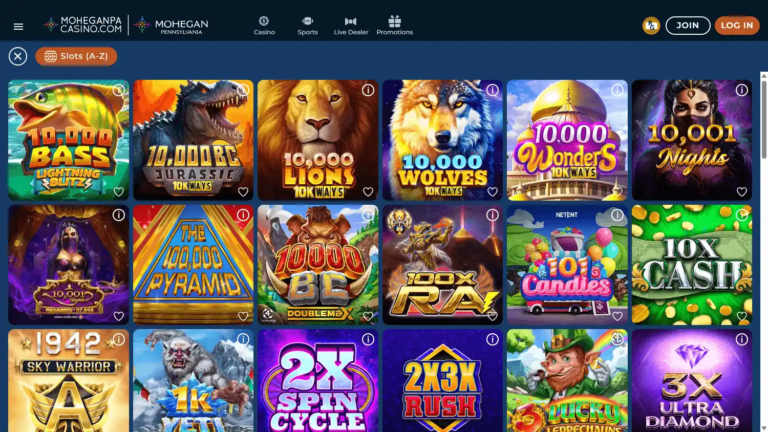 Mohegan Sun Casino screenshot 2