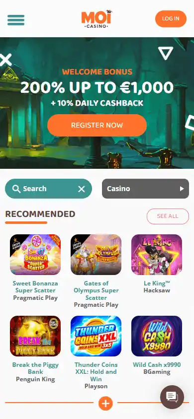 MoiCasino screenshot 4