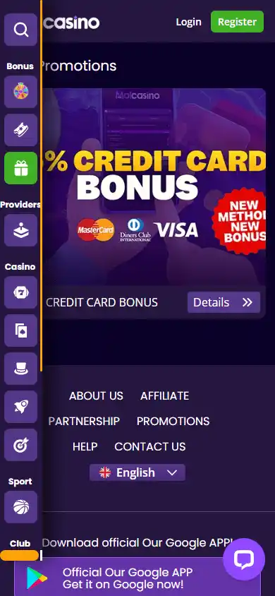 MolCasino screenshot 6