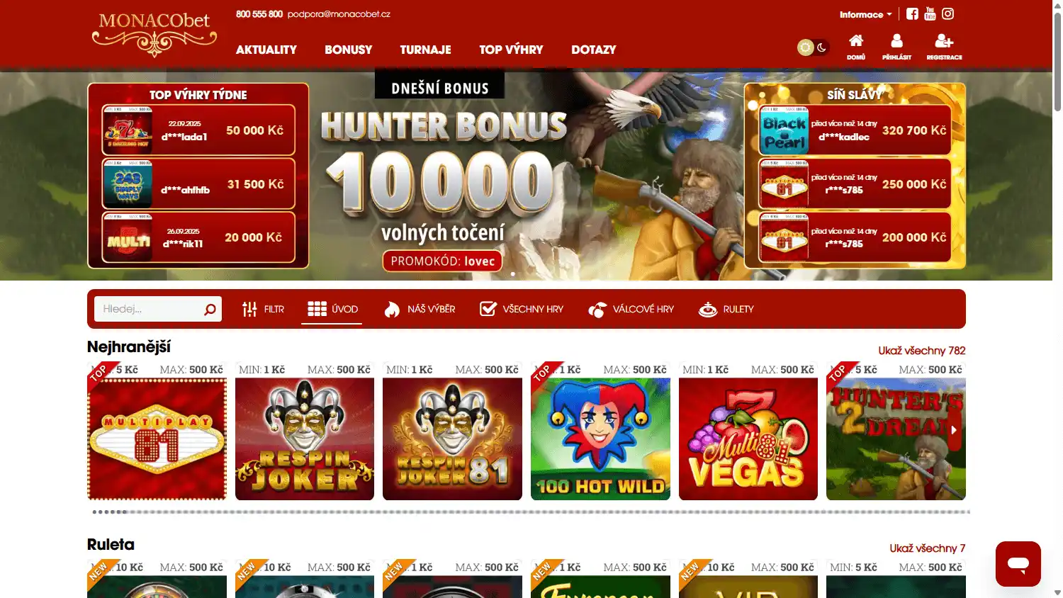 MONACObet screenshot 1