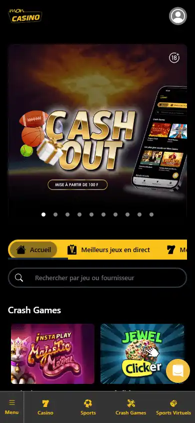 Moncasino screenshot 4