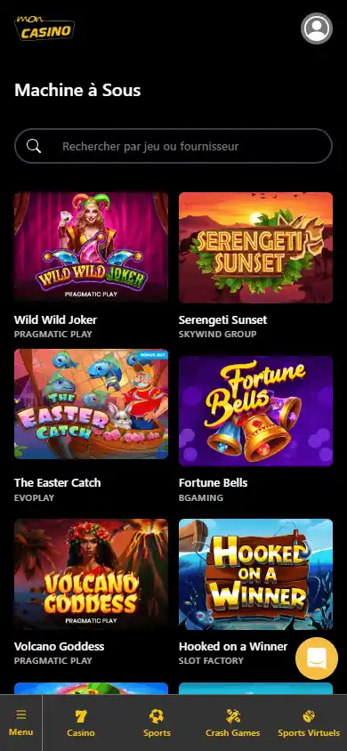 Moncasino screenshot 5