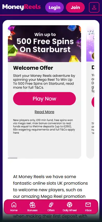 Money Reels Casino screenshot 6