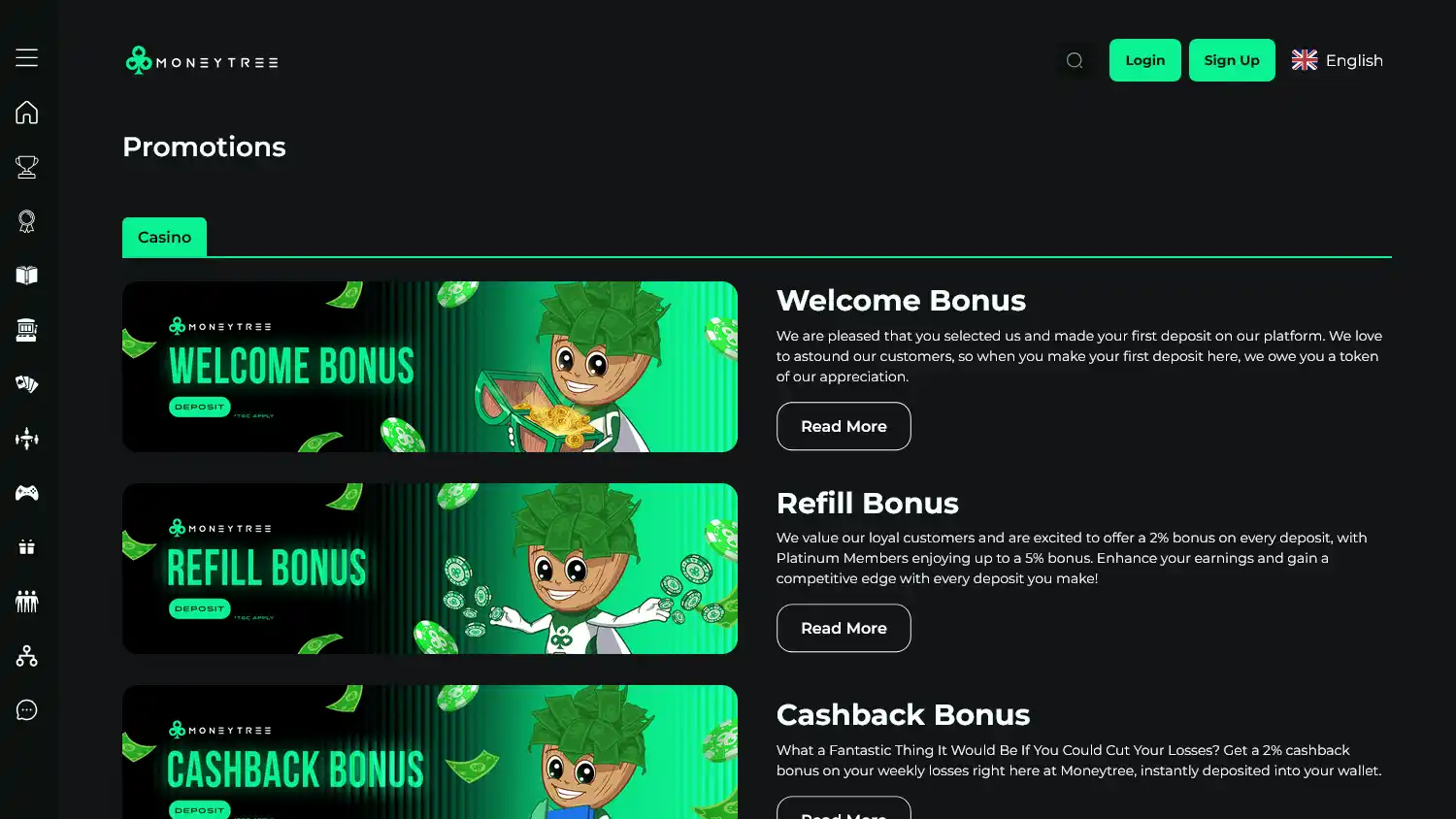 Money Tree Casino screenshot 2