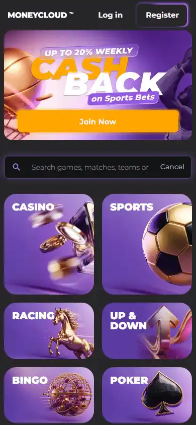 MoneyCloud Casino screenshot 3