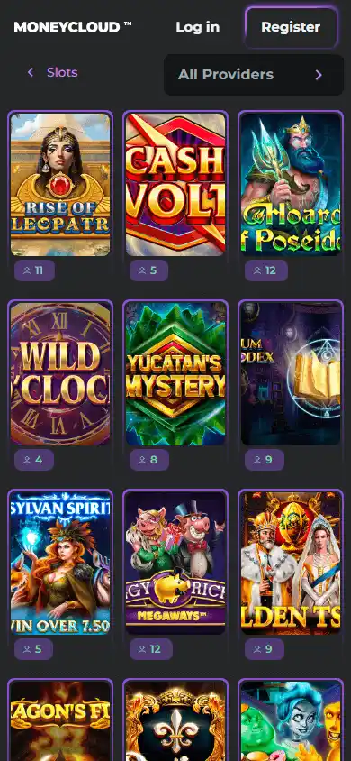 MoneyCloud Casino screenshot 4