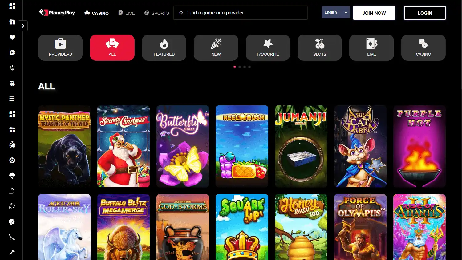 MoneyPlay Casino screenshot 2