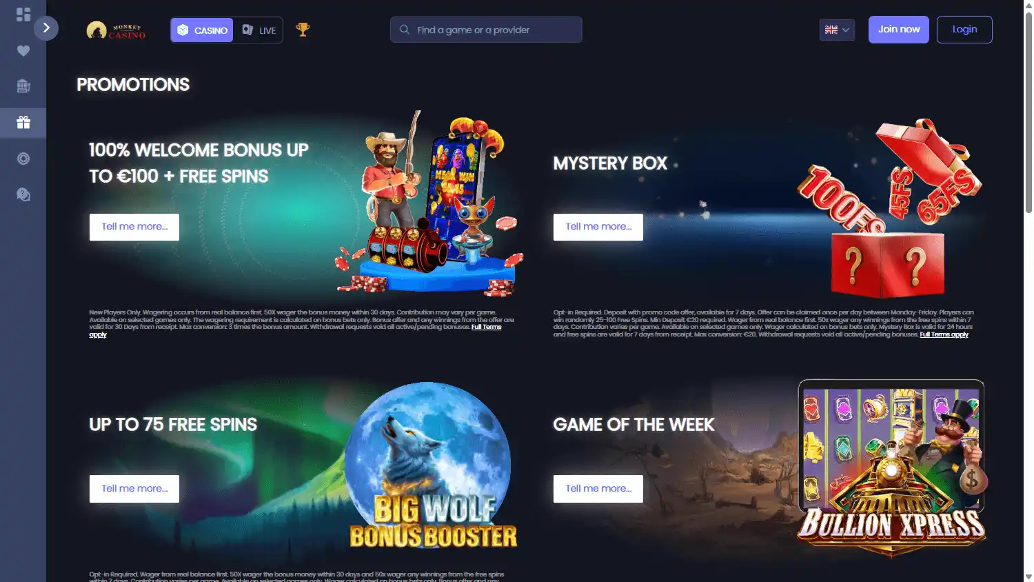 MonkeyCasino screenshot 3