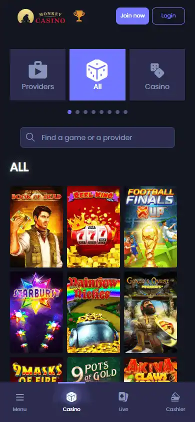 MonkeyCasino screenshot 5