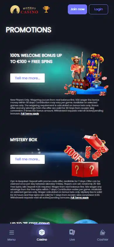 MonkeyCasino screenshot 6