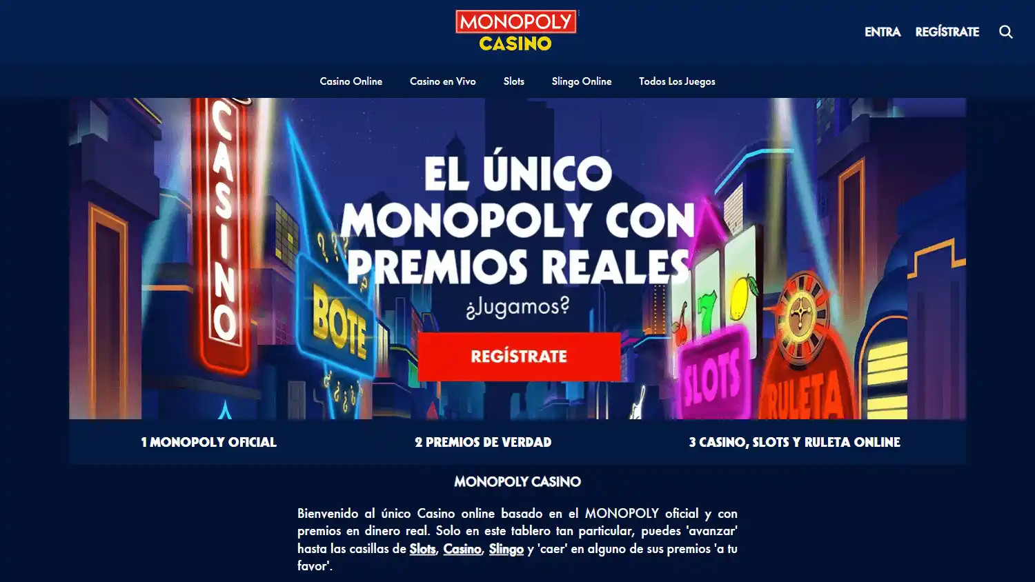 MONOPOLY Casino screenshot 1