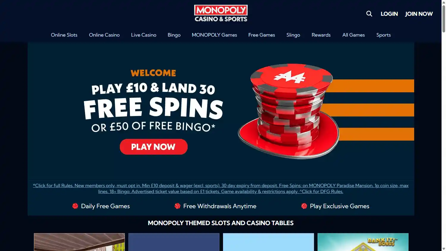 MONOPOLY Casino screenshot 2