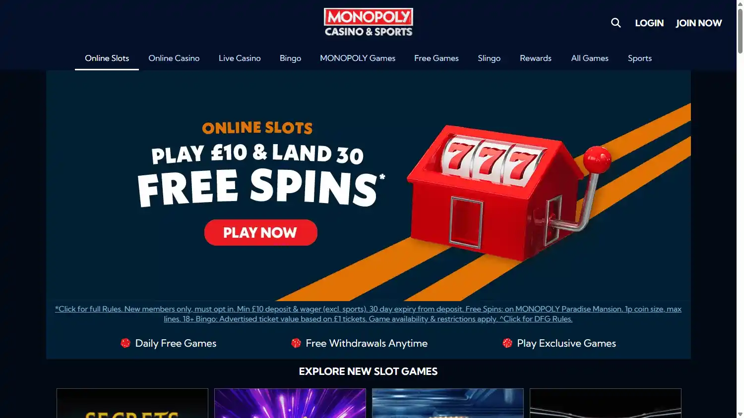 MONOPOLY Casino screenshot 3