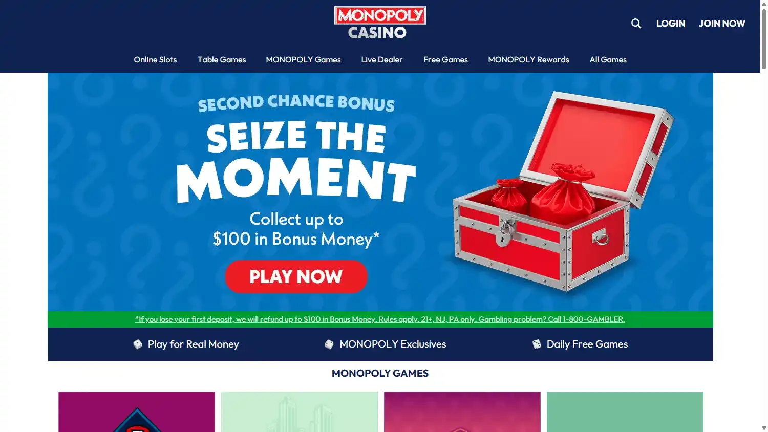 MONOPOLY Casino screenshot 1