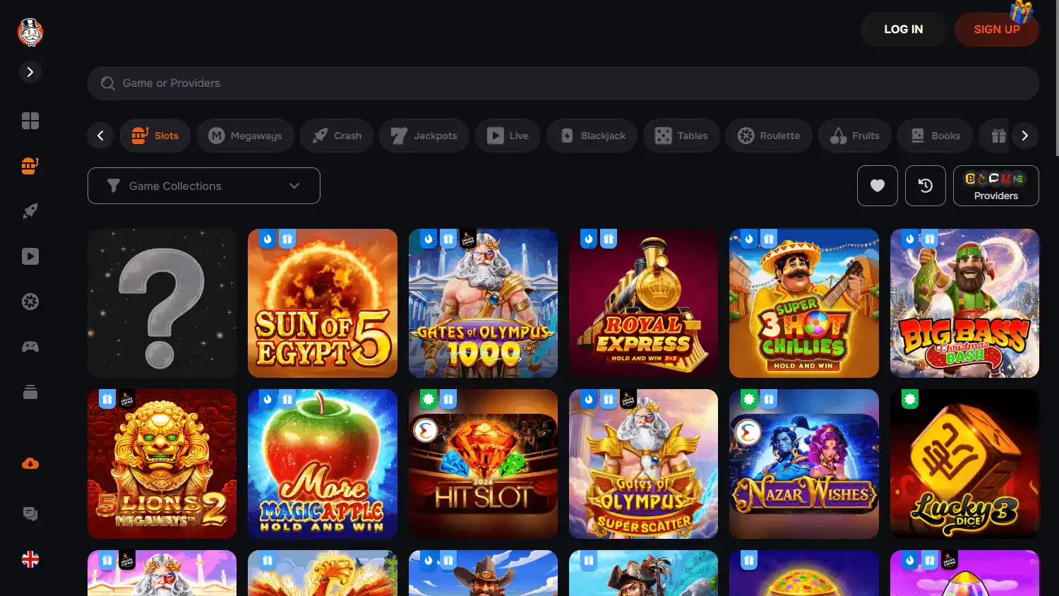 Monopoly.win Casino screenshot 2