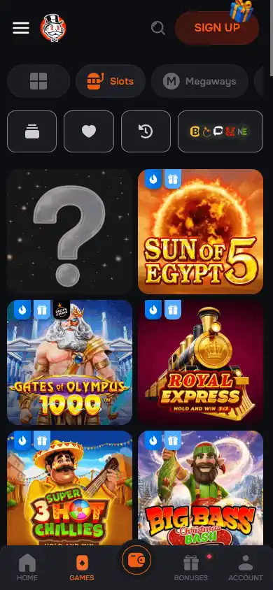 Monopoly.win Casino screenshot 5