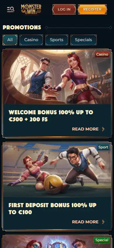 MonsterWin Casino screenshot 6