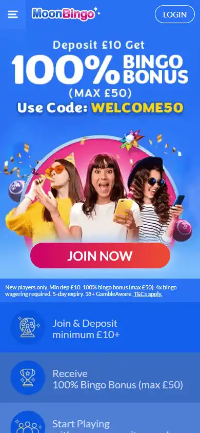 Moon Bingo Casino screenshot 3