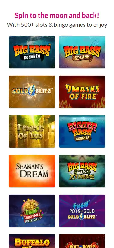 Moon Bingo Casino screenshot 4