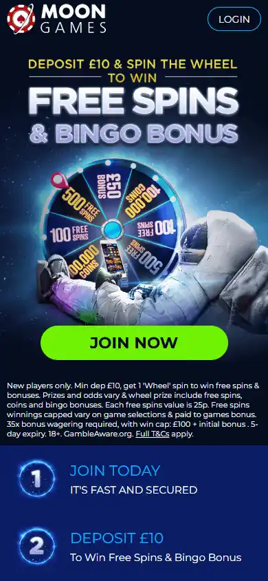 Moon Games Casino screenshot 2