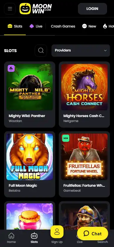 MoonWin.com Casino screenshot 4