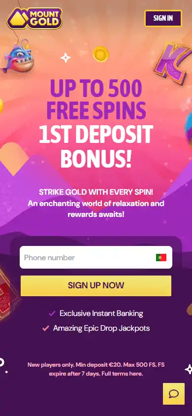 Mount Gold Casino screenshot 2