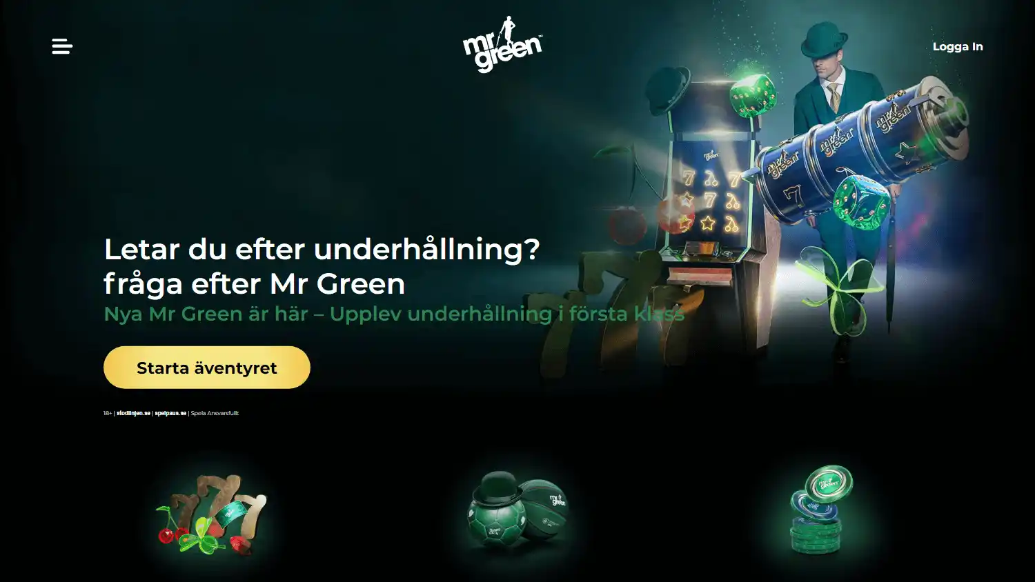Mr Green Casino screenshot 1