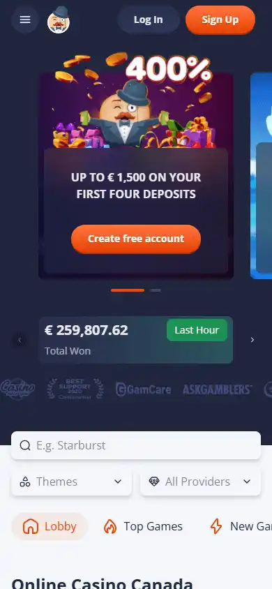 Mr Bet Casino screenshot 3