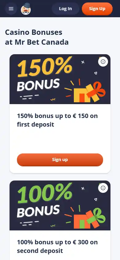 Mr Bet Casino screenshot 4