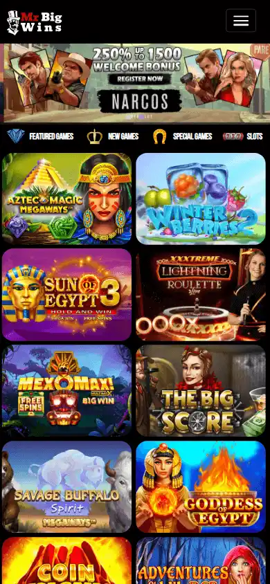 Mr Big Wins Casino screenshot 3