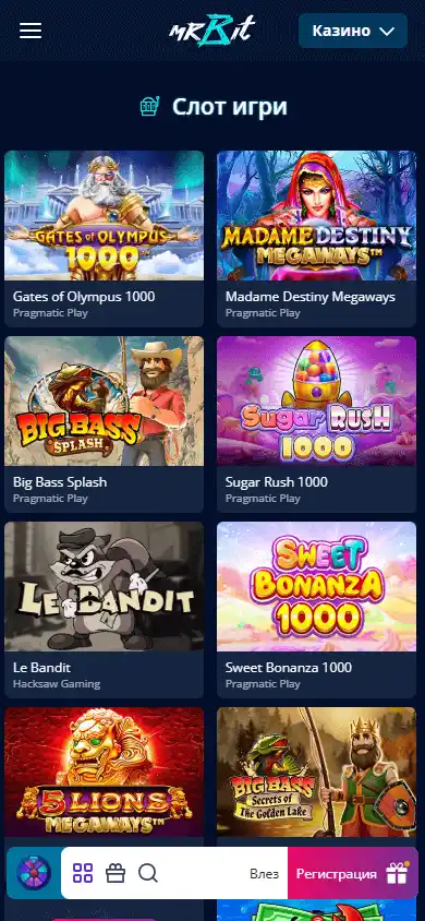 Mr Bit Casino BG screenshot 5