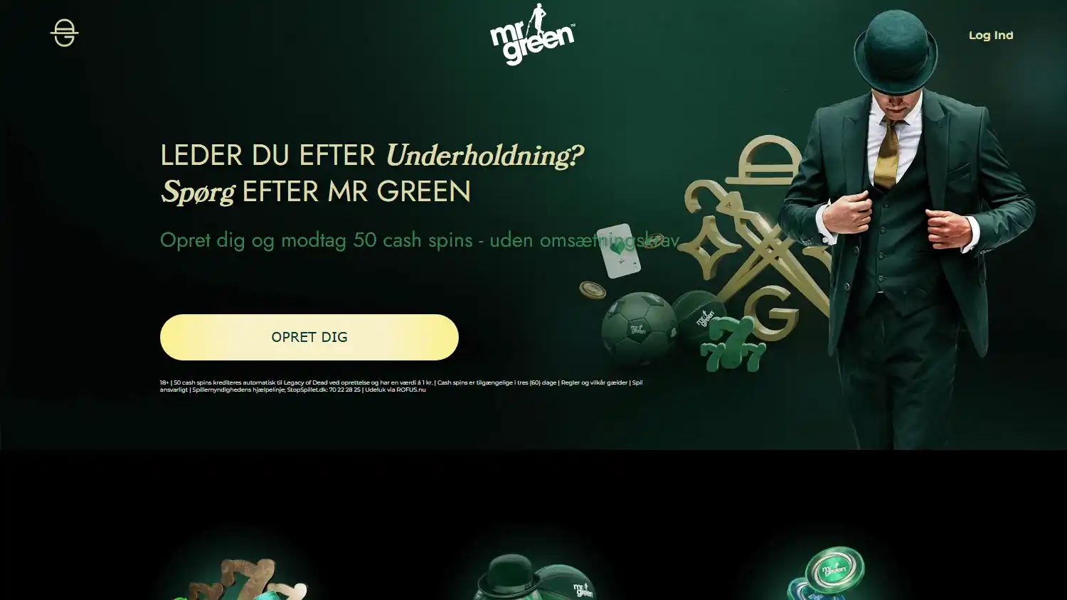 Mr Green Casino screenshot 1