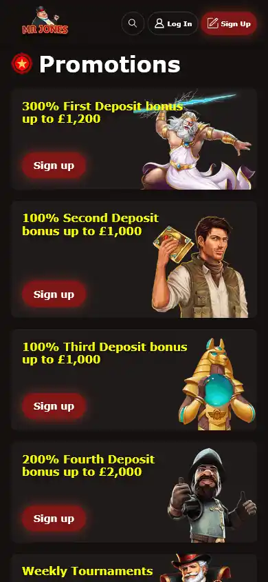 MrJones Casino screenshot 6